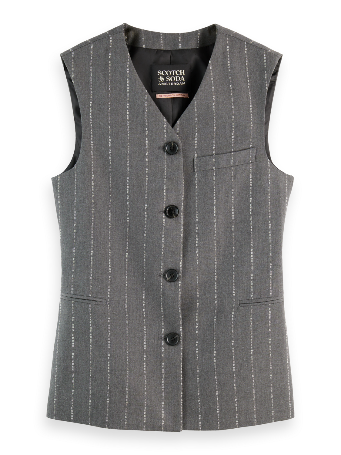 Pinstripe Waistcoat
