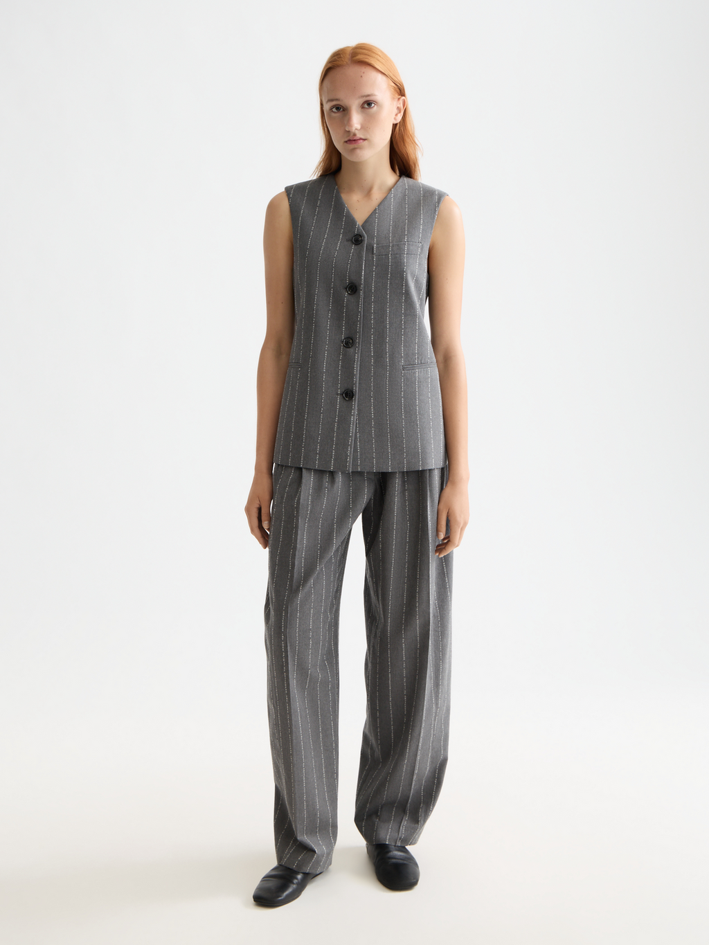 Pinstripe Waistcoat
