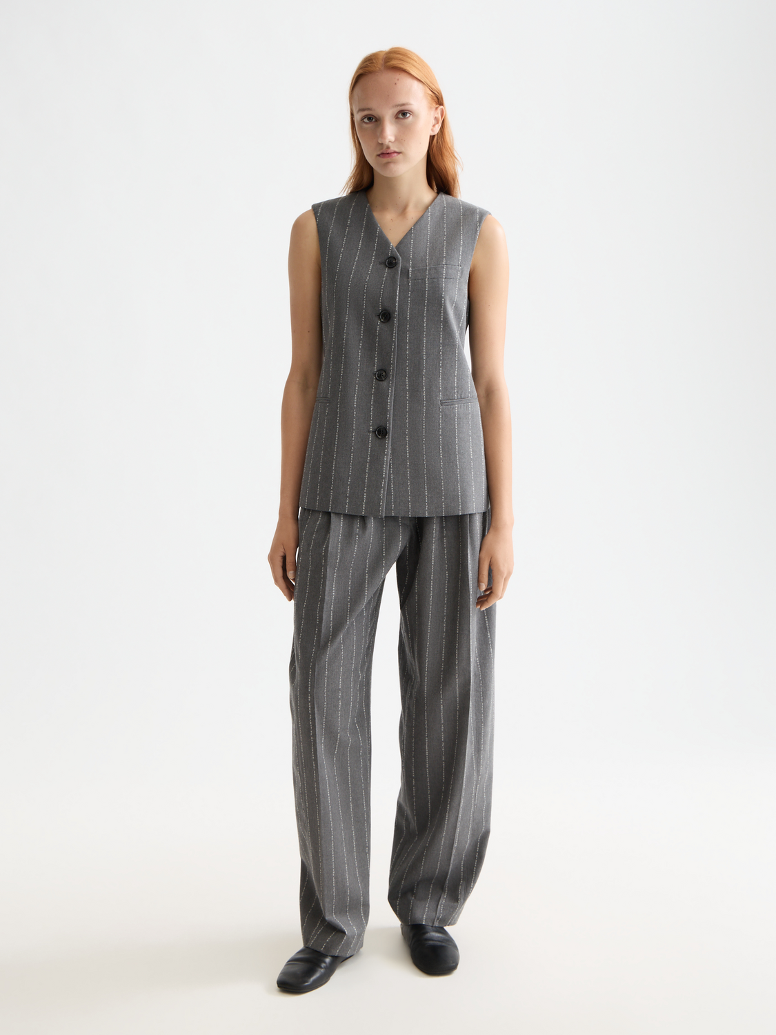 Pinstripe Waistcoat