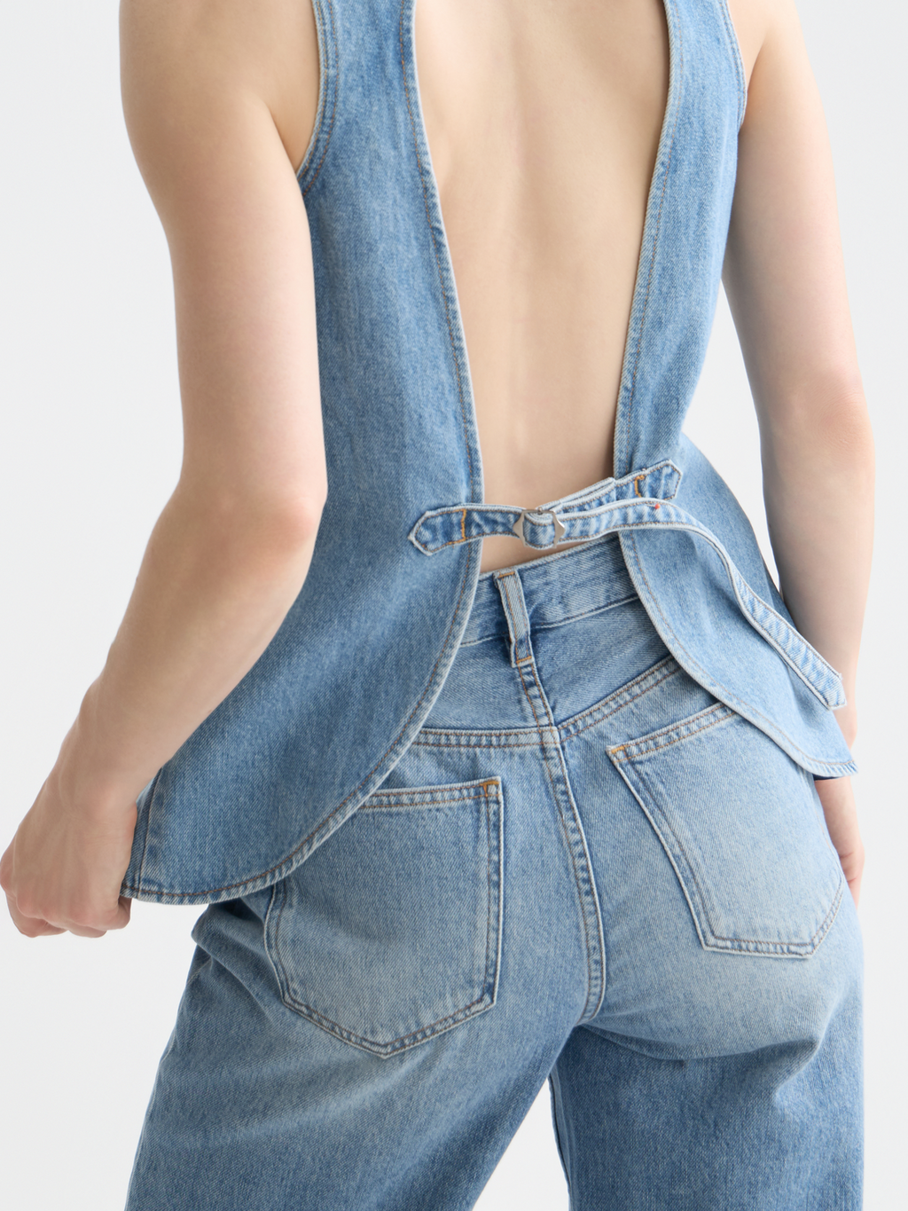 Western Denim top