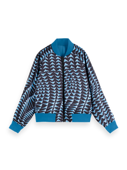 Reversible printed bomber