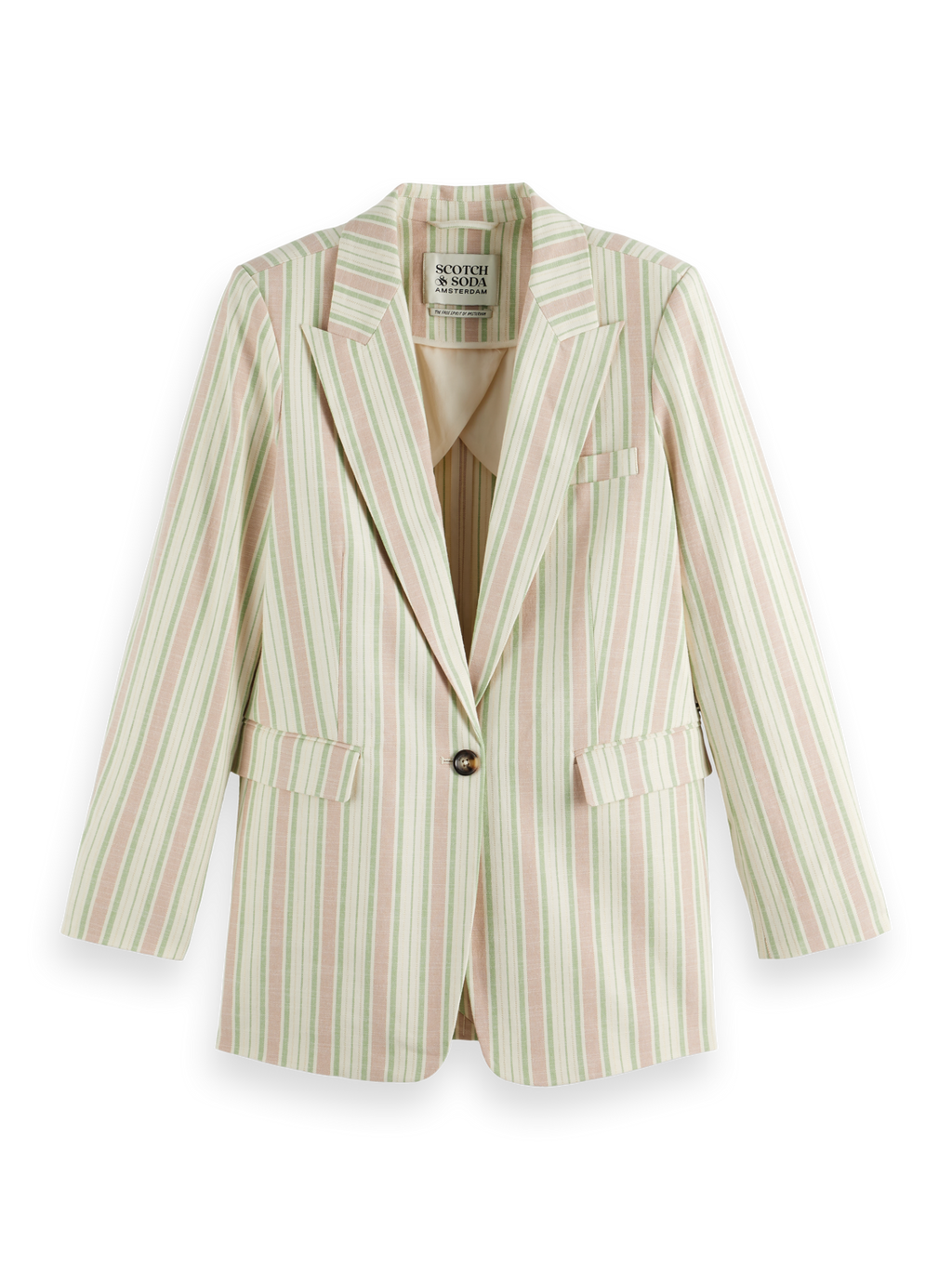 Cotton-Blend Blazer