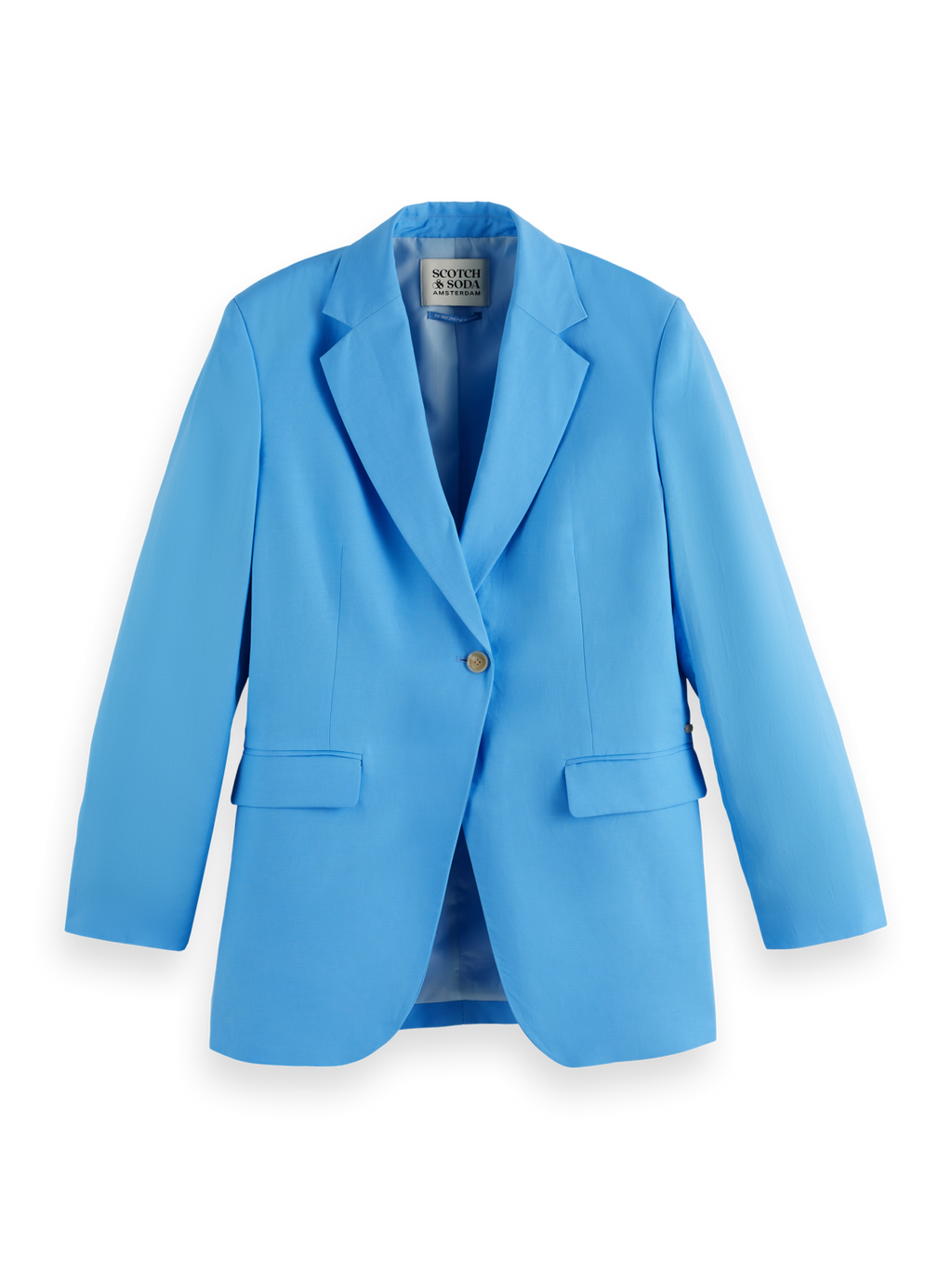 Boyfriend Linen Blazer
