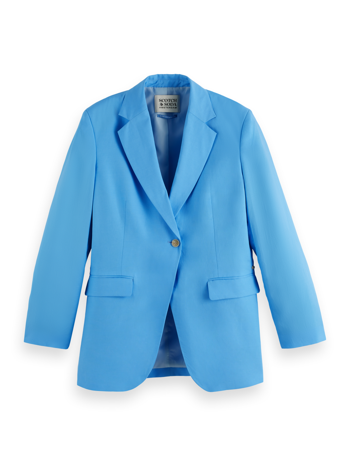 Boyfriend Linen Blazer