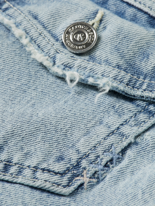 Cropped denim trucker jacket    Blue Story