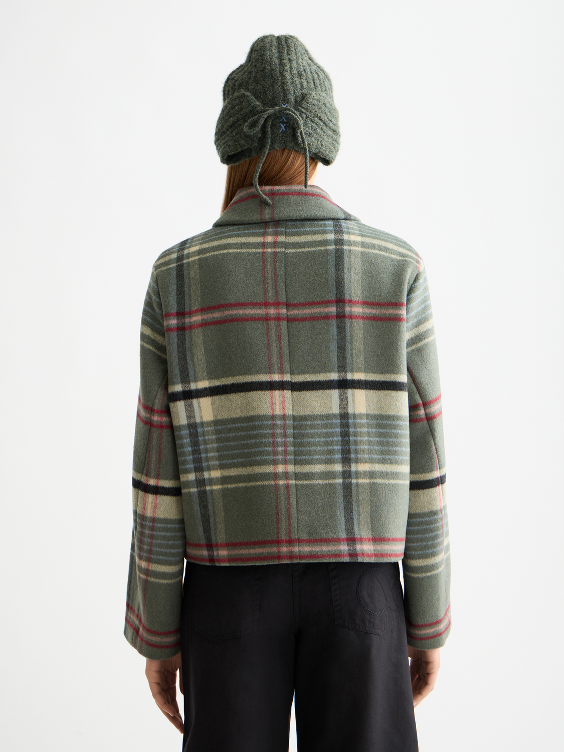 Boxy shirt jacket