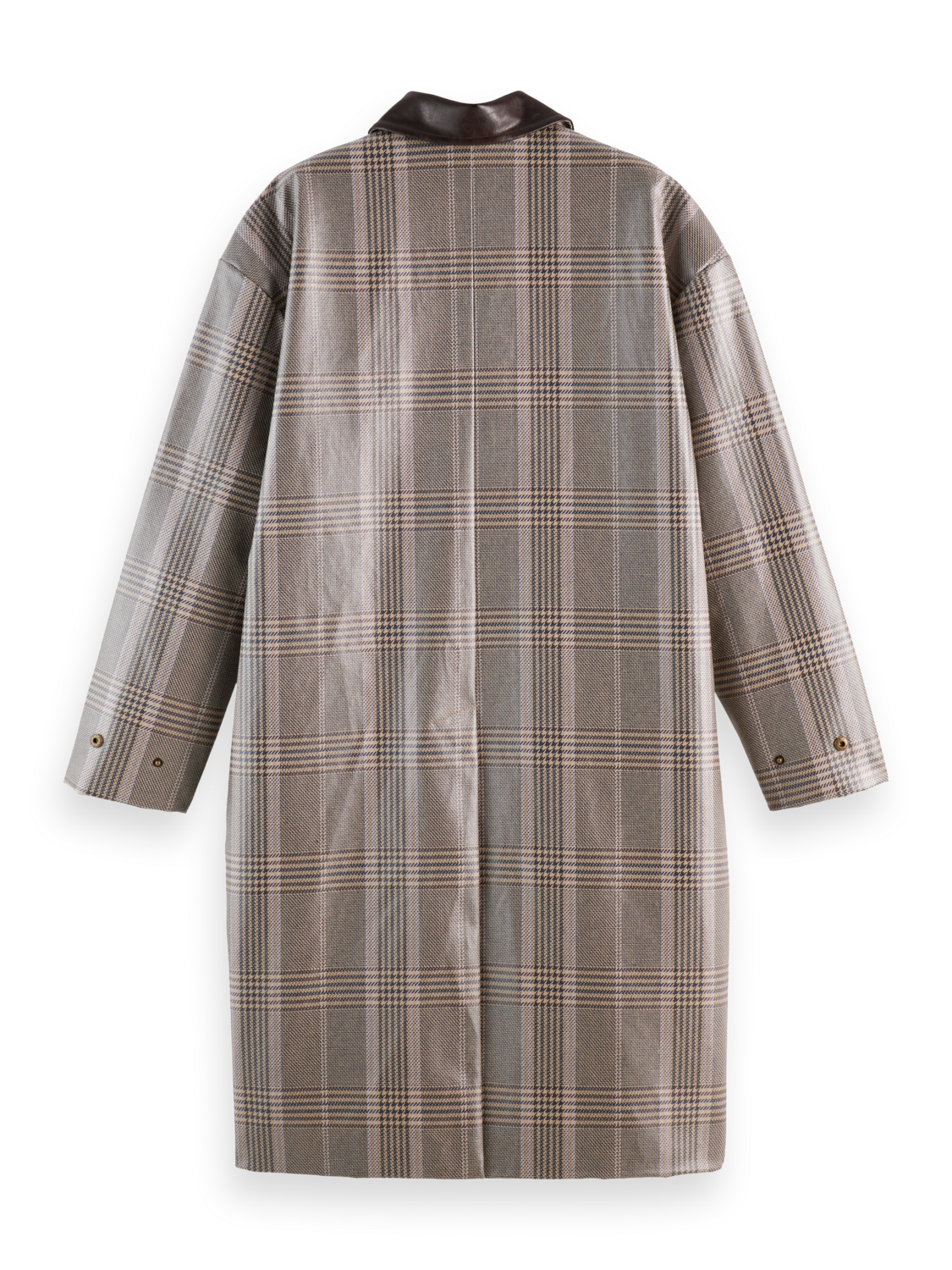 Coated raincoat