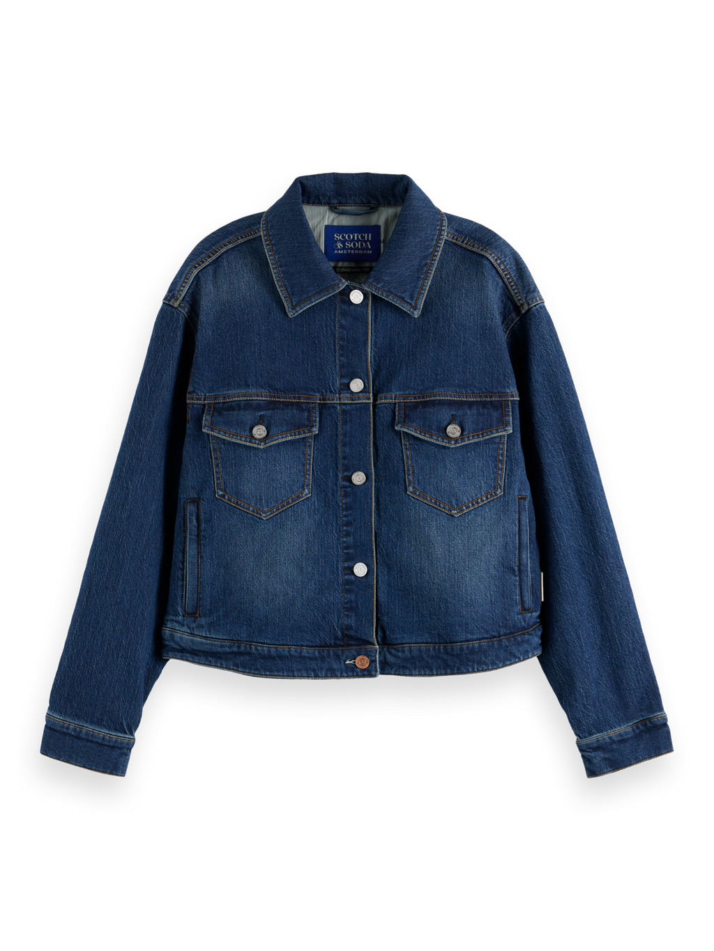 Cropped Denim Jacket – Let It Rain Collection