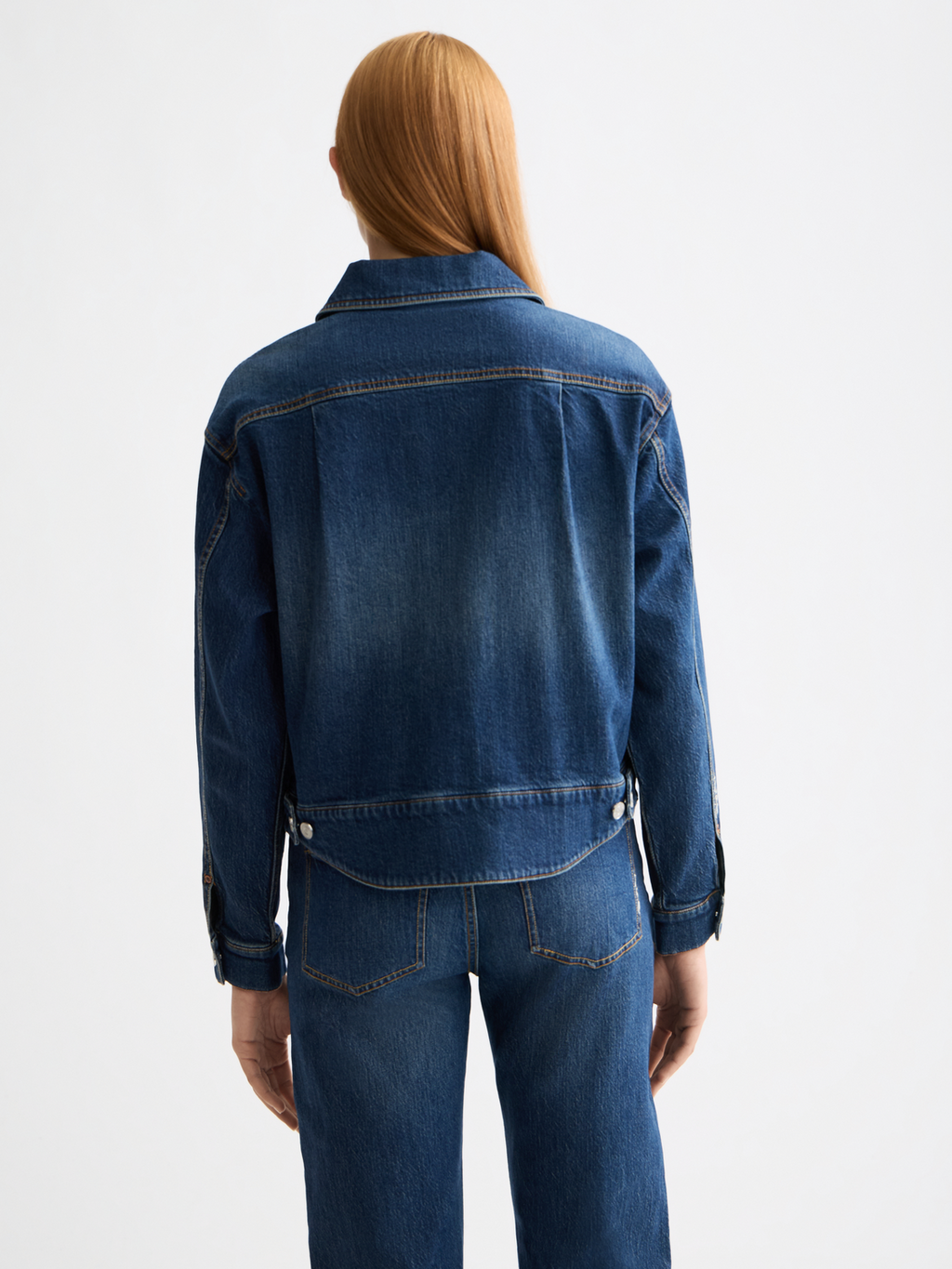 Cropped Denim Jacket – Let It Rain Collection