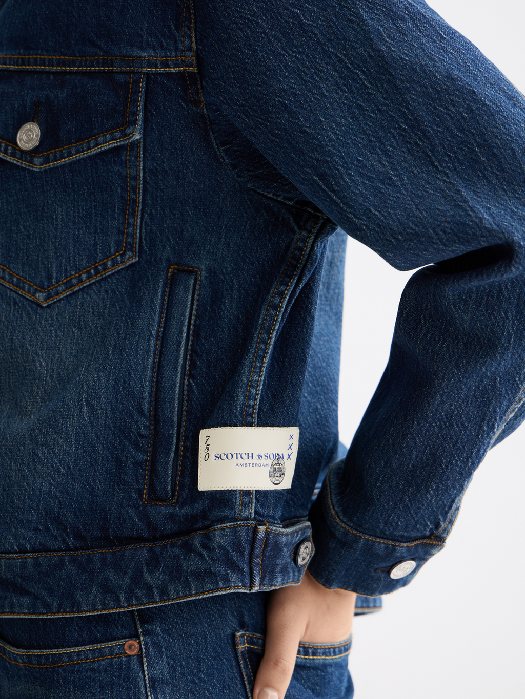 Cropped Denim Jacket – Let It Rain Collection