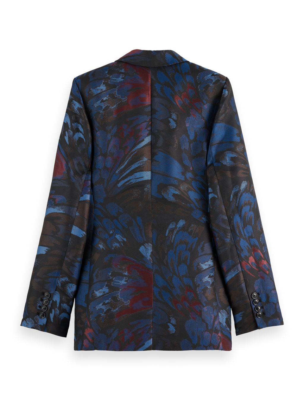 Double breasted Jacquard blazer