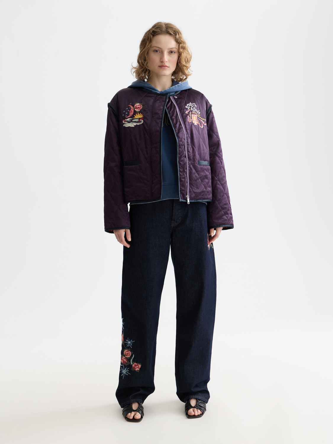 40th Anniversary Embroidered Reversible Souvenir Jacket – Scotch 40th Anniversary Embroidered Reversible Souvenir Jacket – Scotch