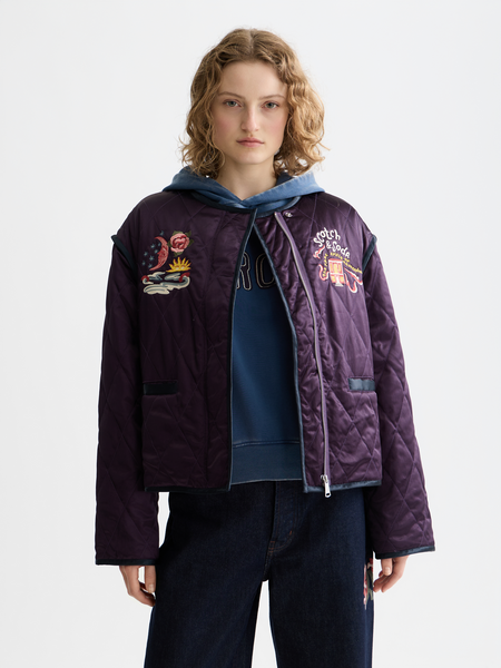 40th Anniversary Embroidered Reversible Souvenir Jacket – Scotch 40th Anniversary Embroidered Reversible Souvenir Jacket – Scotch
