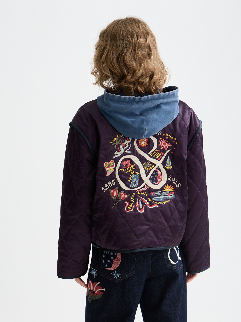 40th Anniversary Embroidered Reversible Souvenir Jacket – Scotch 40th Anniversary Embroidered Reversible Souvenir Jacket – Scotch