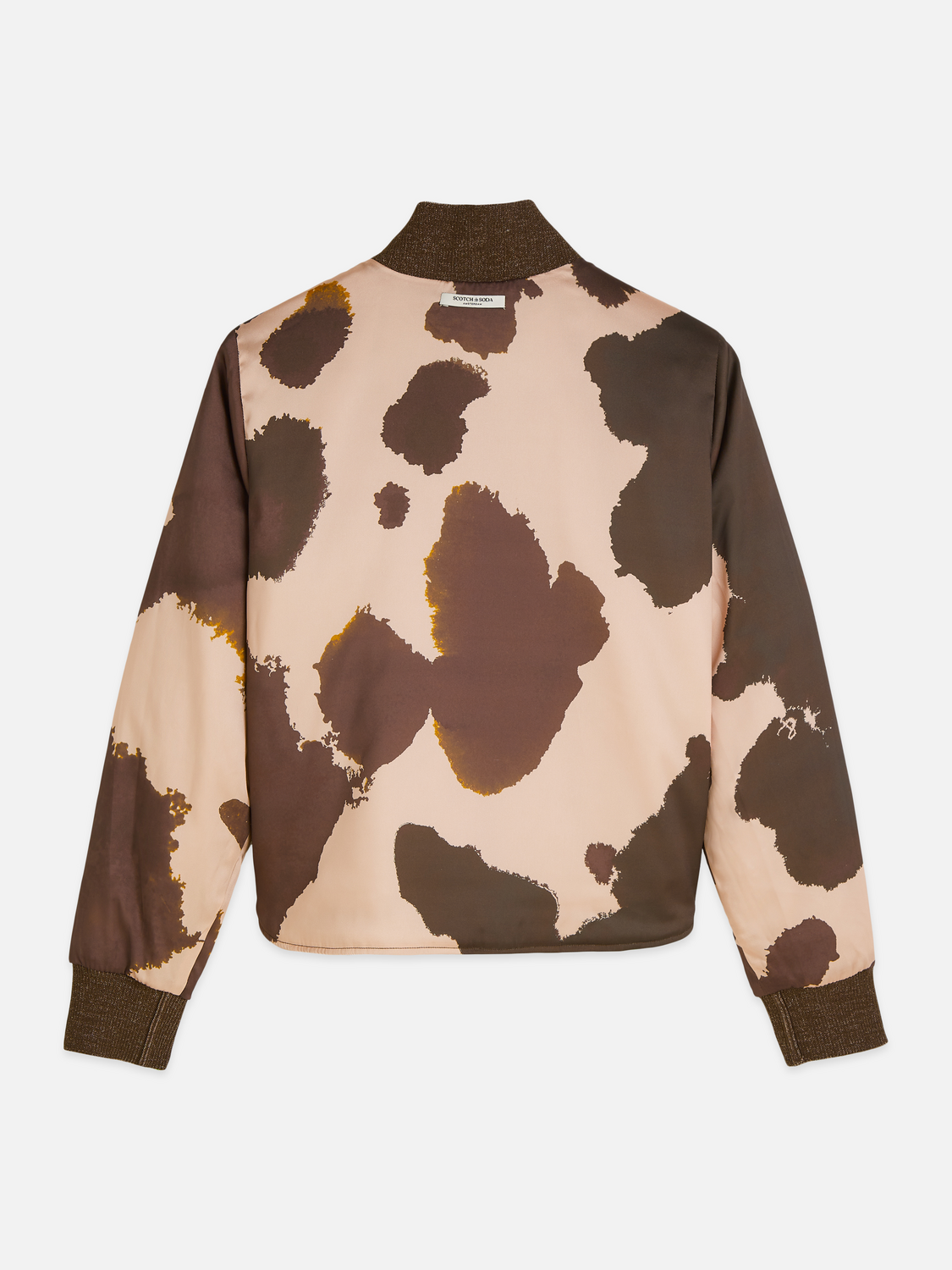 Reversible bomber jacket