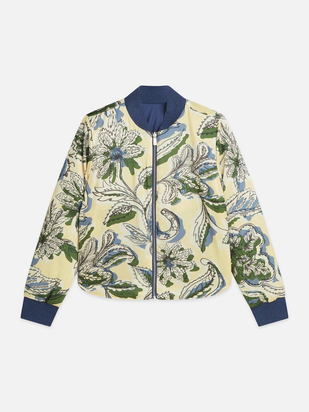 Reversible bomber jacket