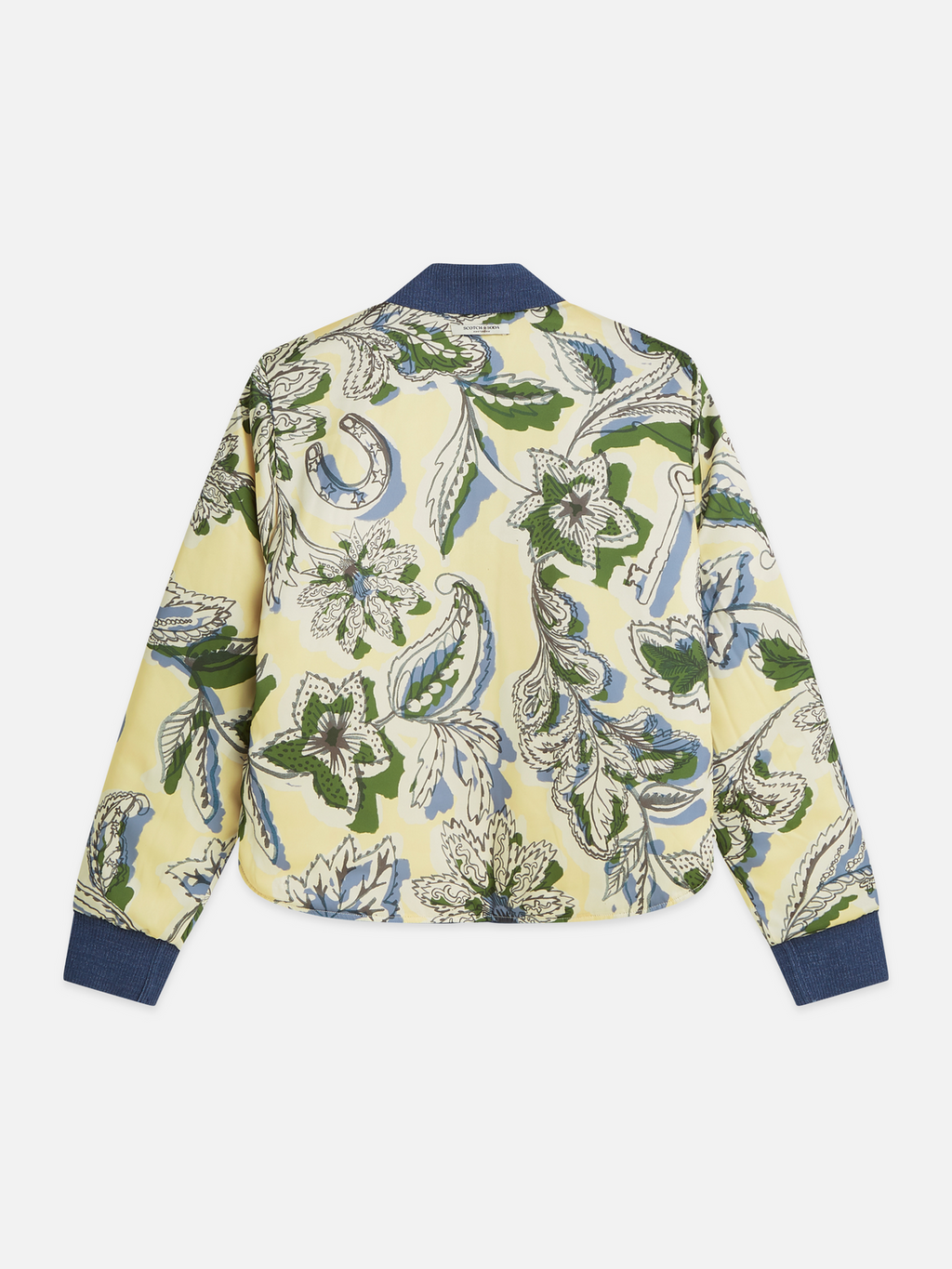 Reversible bomber jacket