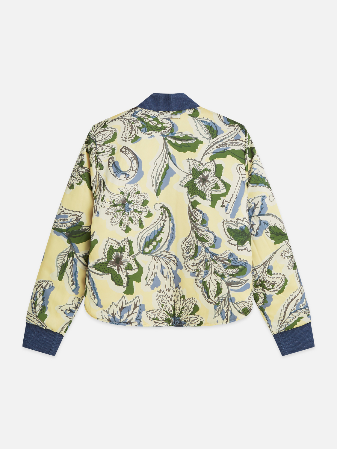 Reversible bomber jacket
