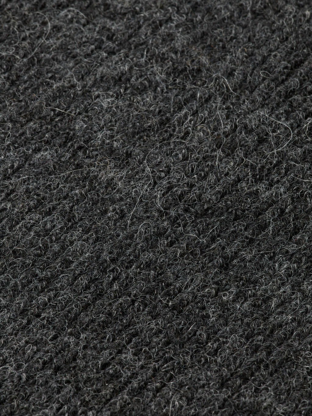 Logo knitted scarf