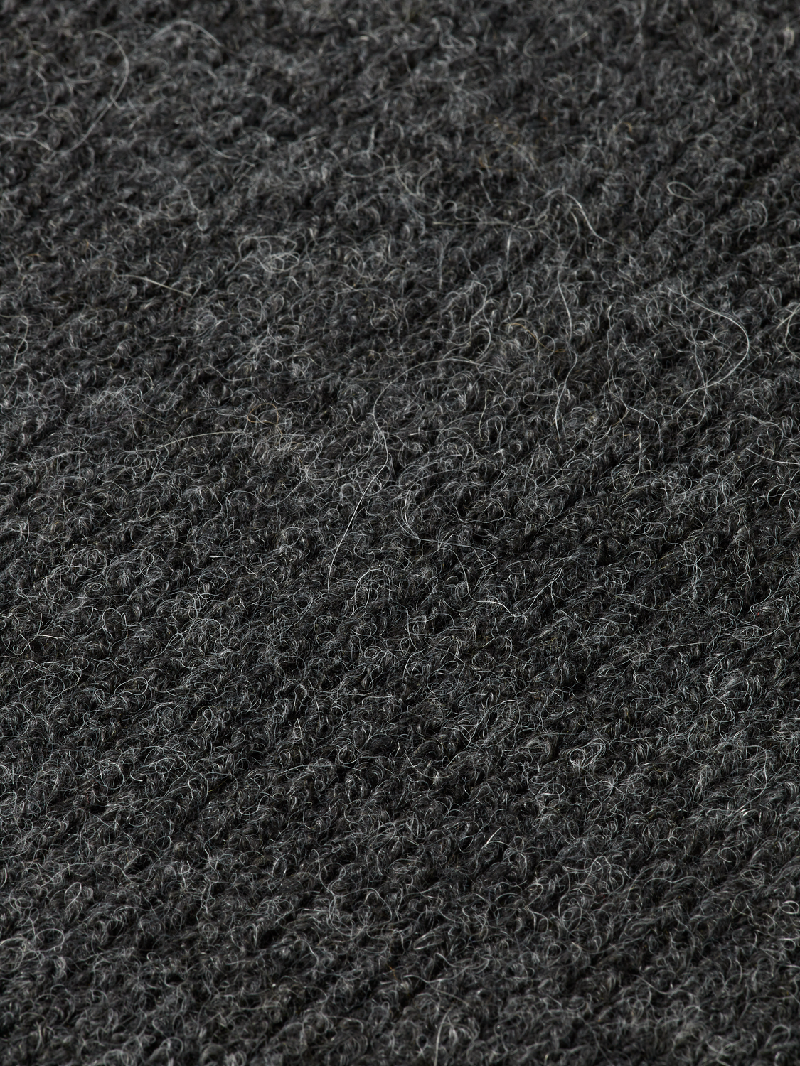Logo knitted scarf
