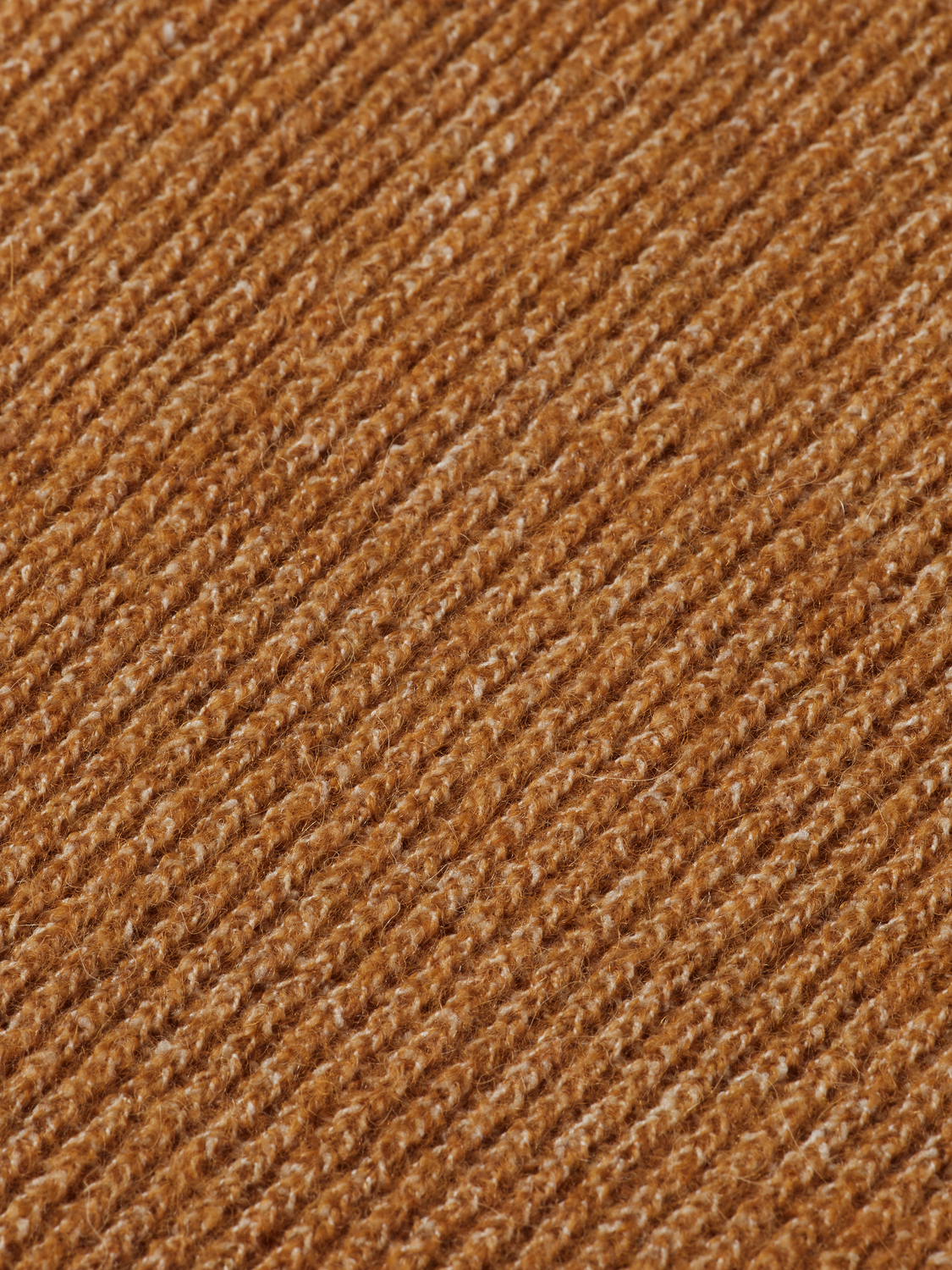 Logo knitted scarf