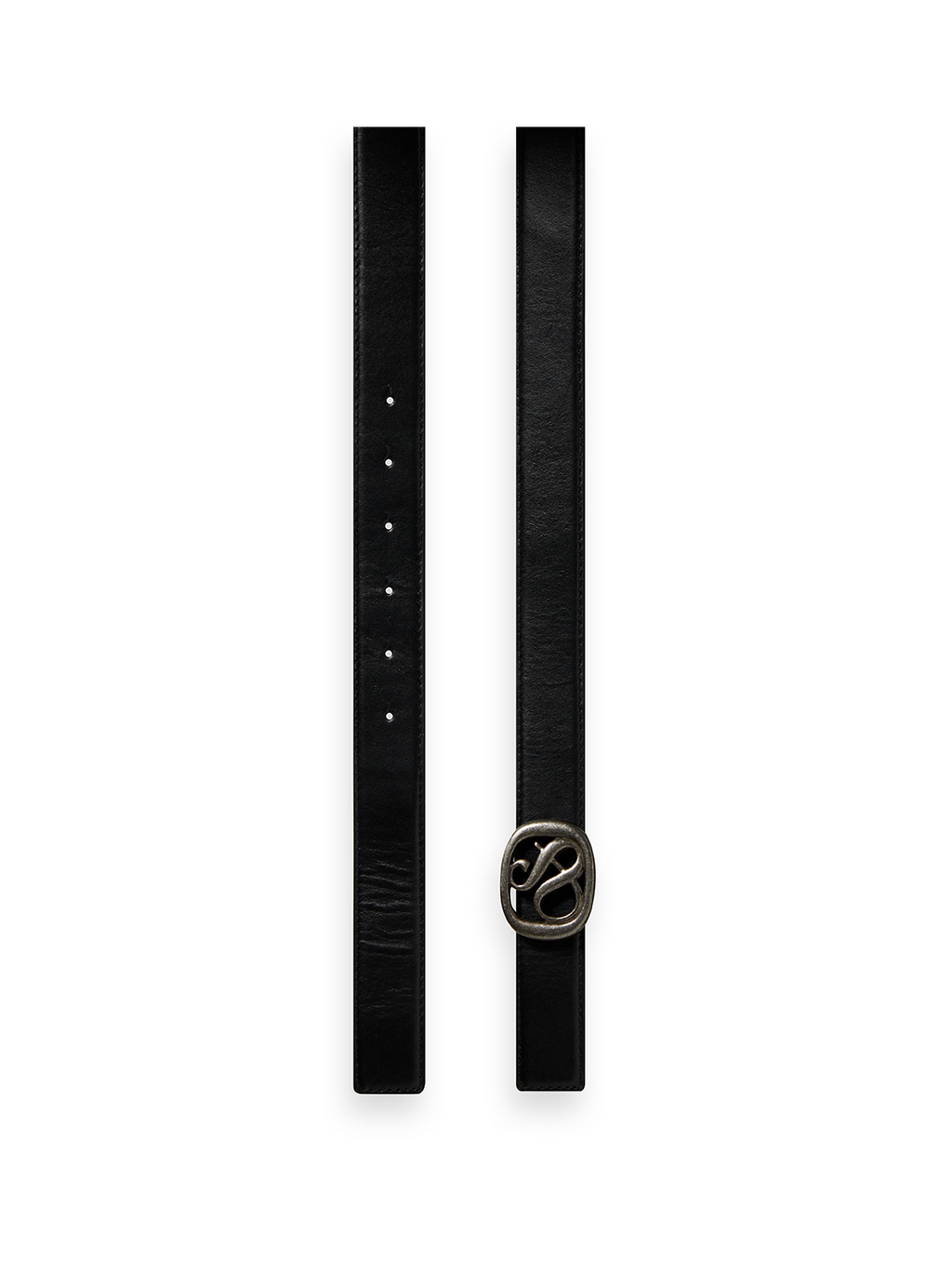 Reversible Ampersand belt - BLACK