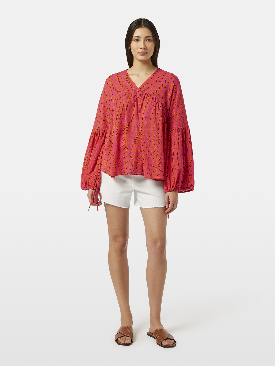 The Ray cut off denim short Garment Dyed Colours