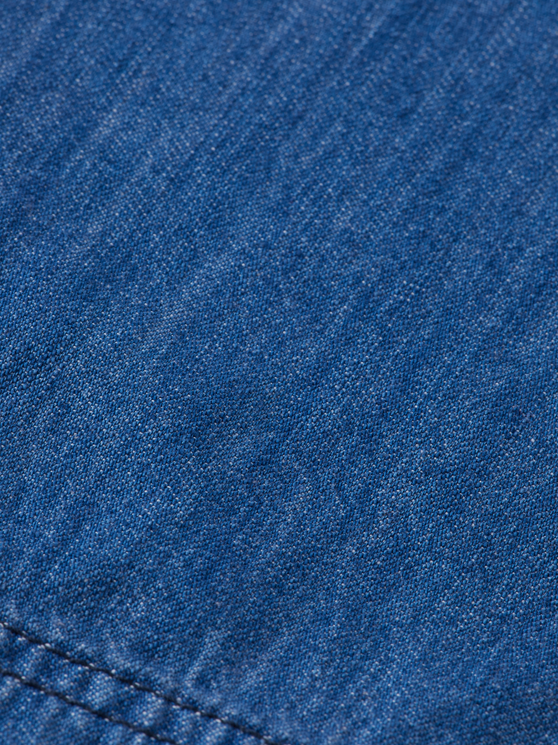 Utility Light Denim Shorts