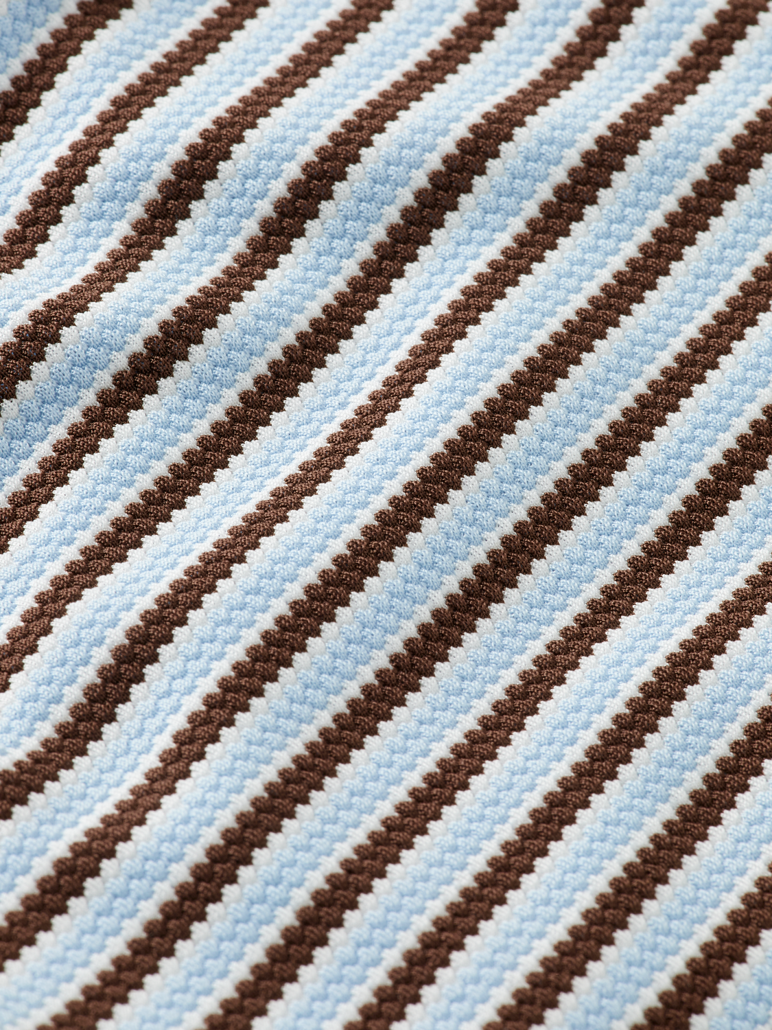 Textured stripe bikini bottom