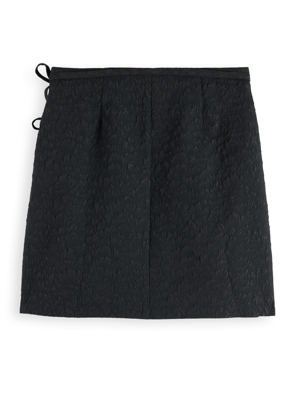 Wrap mini skirt