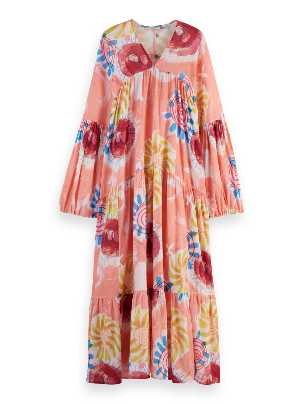 Crinkle Maxi Dress