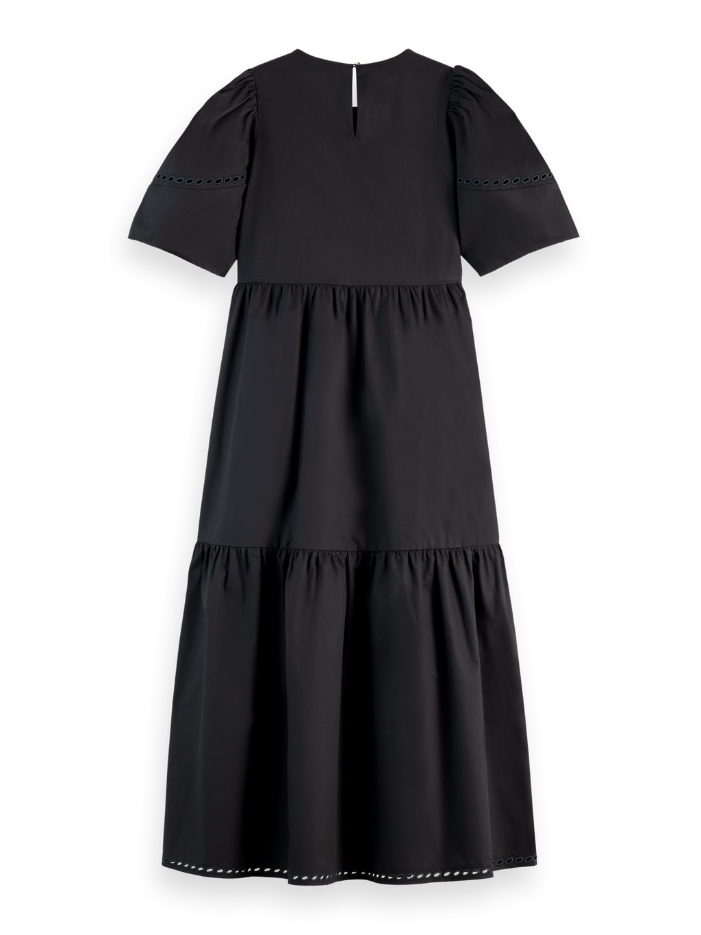 Cotton Twill Broderie Dress