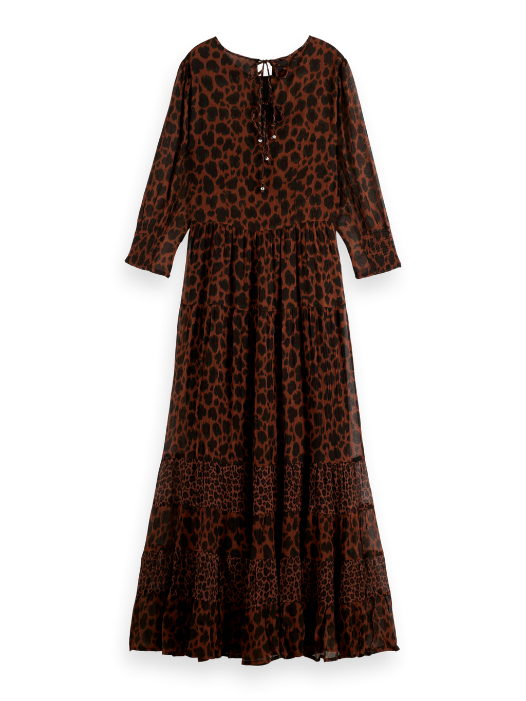 Panel Maxi dress