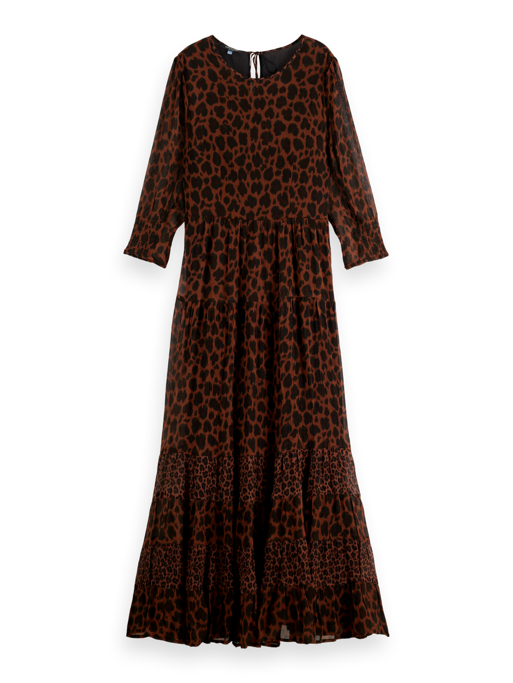 Panel Maxi dress