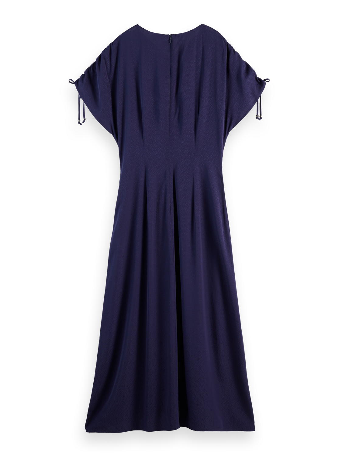 Drawstring maxi dress