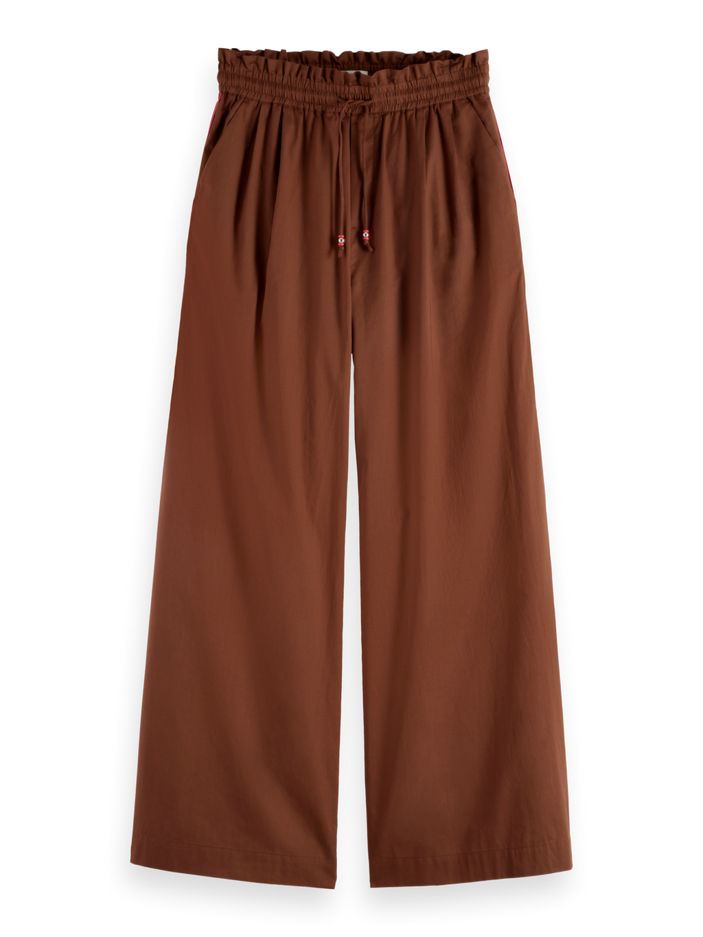 Cotton Voile Wide Leg Pants