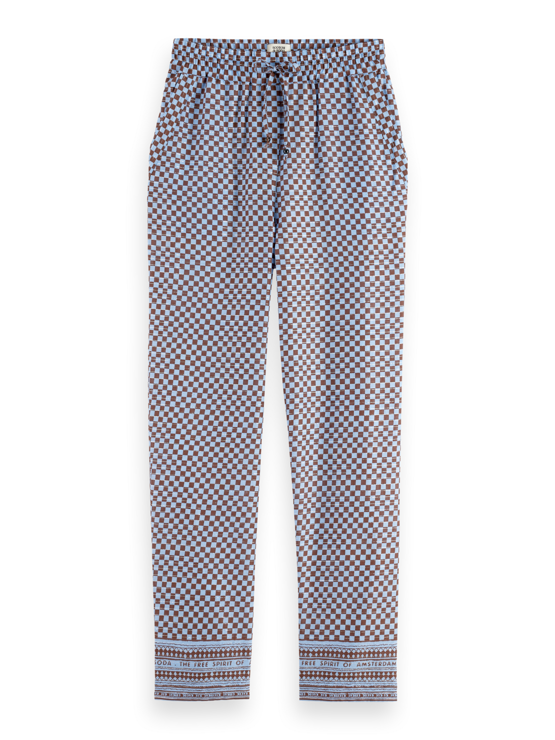 Mid-rise beach pant
