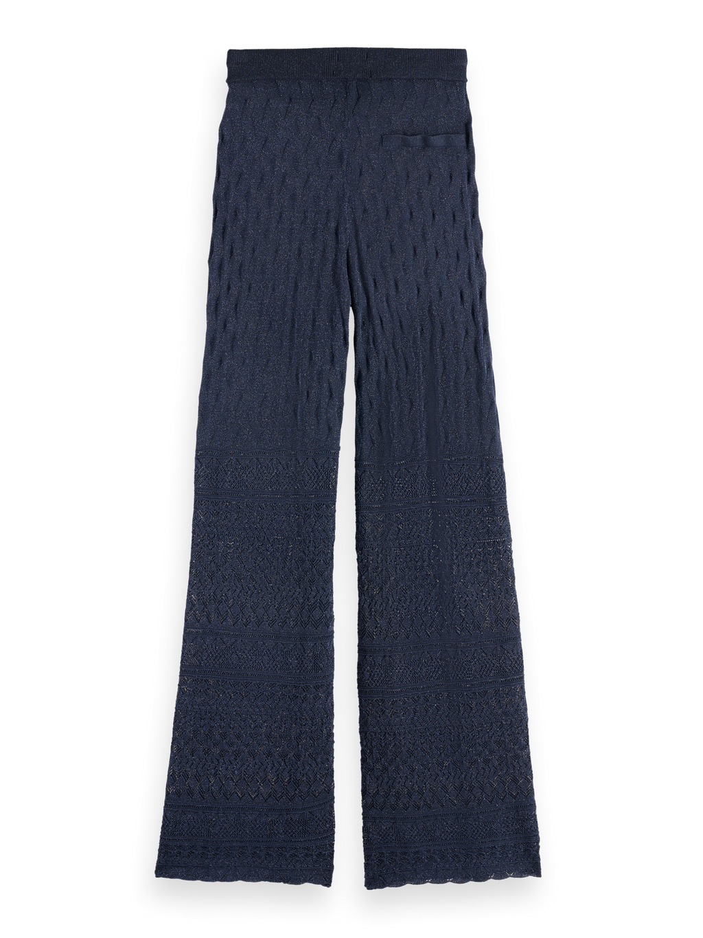 Metallic Knitted Trousers