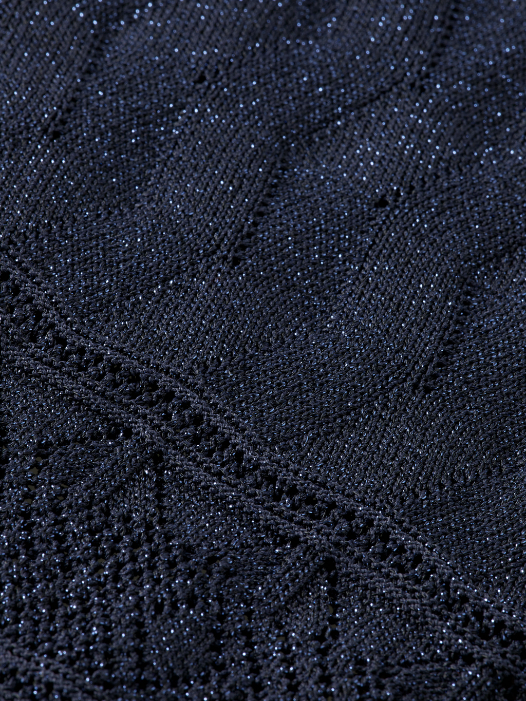 Metallic Knitted Trousers