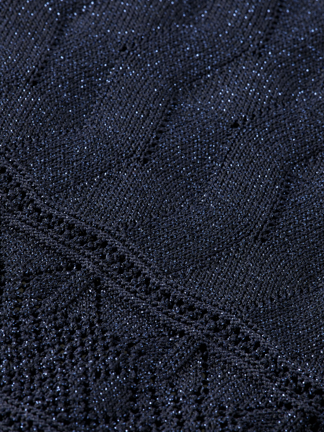 Metallic Knitted Trousers