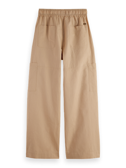 Noa high-rise wide-leg pull on cargo pant