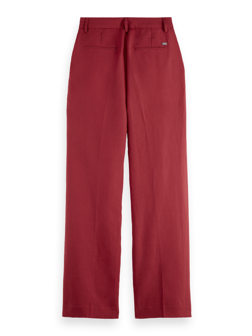 Edie high rise tailored wide-leg pant