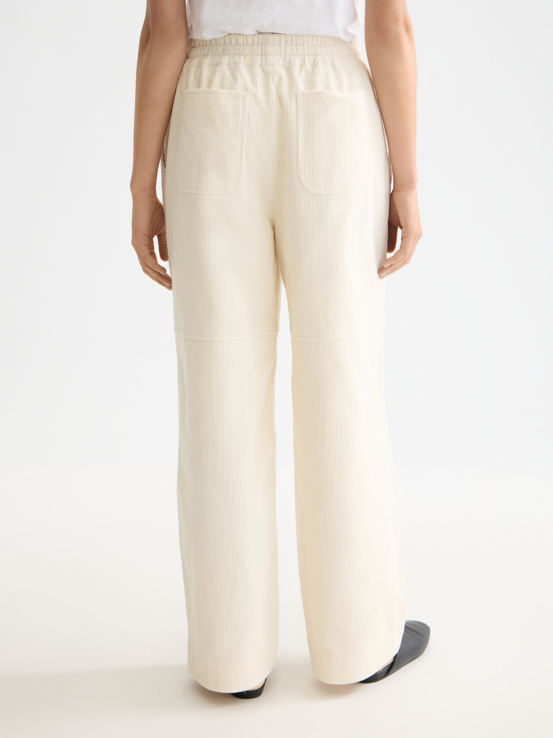 Noa high-rise wide-leg pant