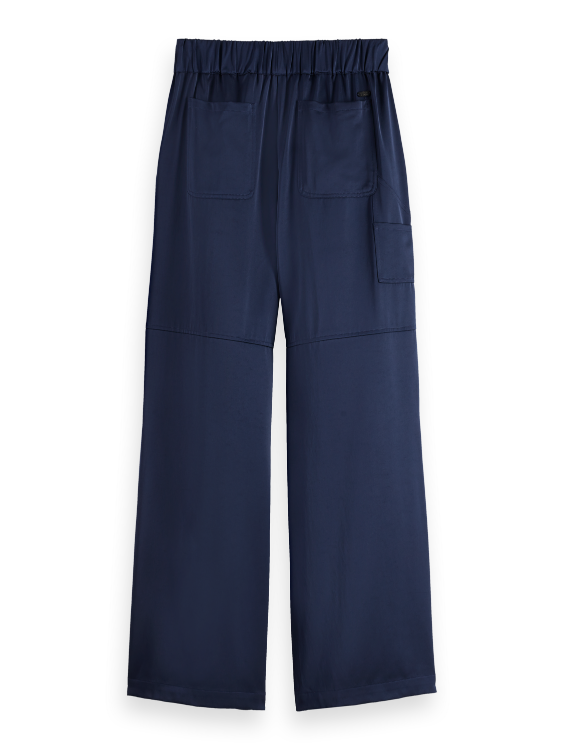 Noa high rise wide leg satin pant