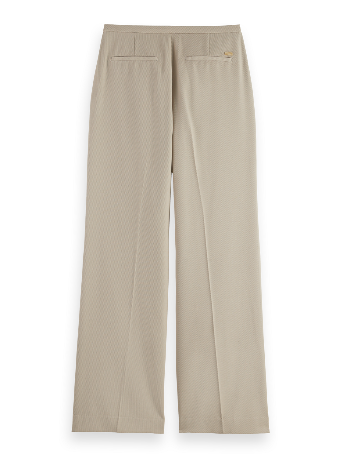 Edie high rise wide leg gabardine pant