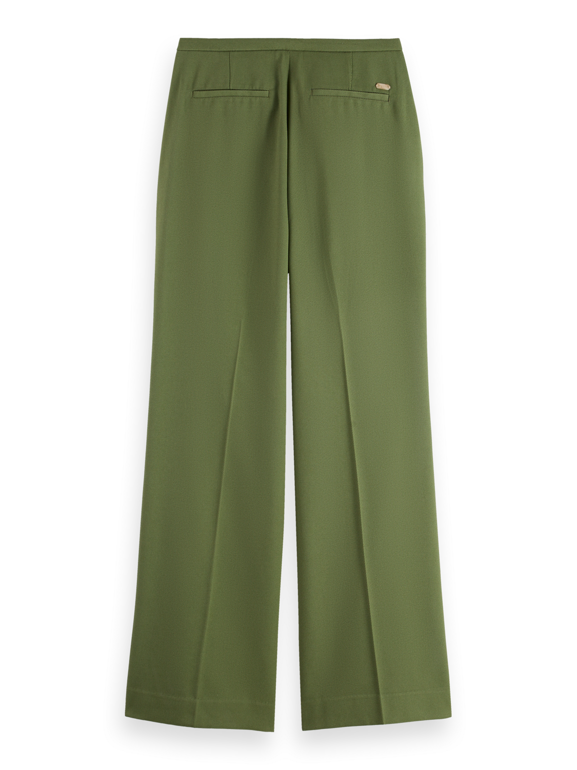 Edie high rise wide leg gabardine pant