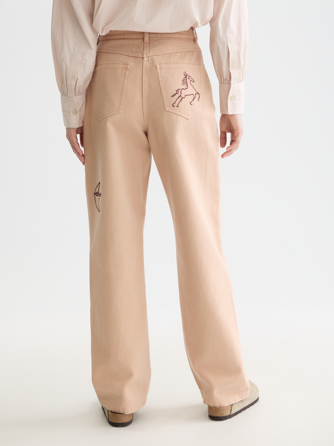 The Ripple high rise straight pants