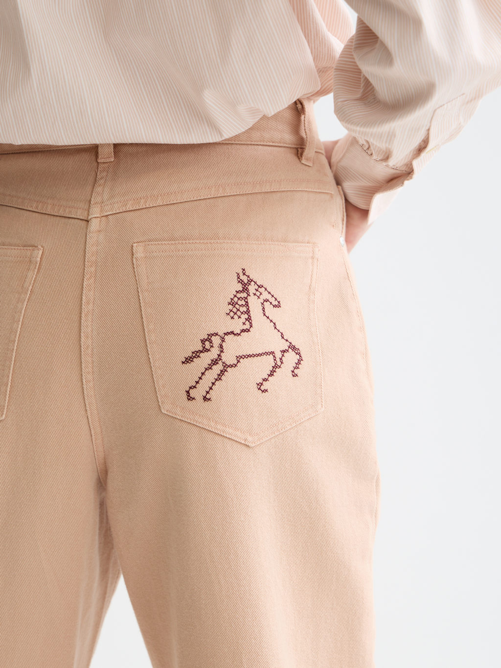 The Ripple high rise straight pants