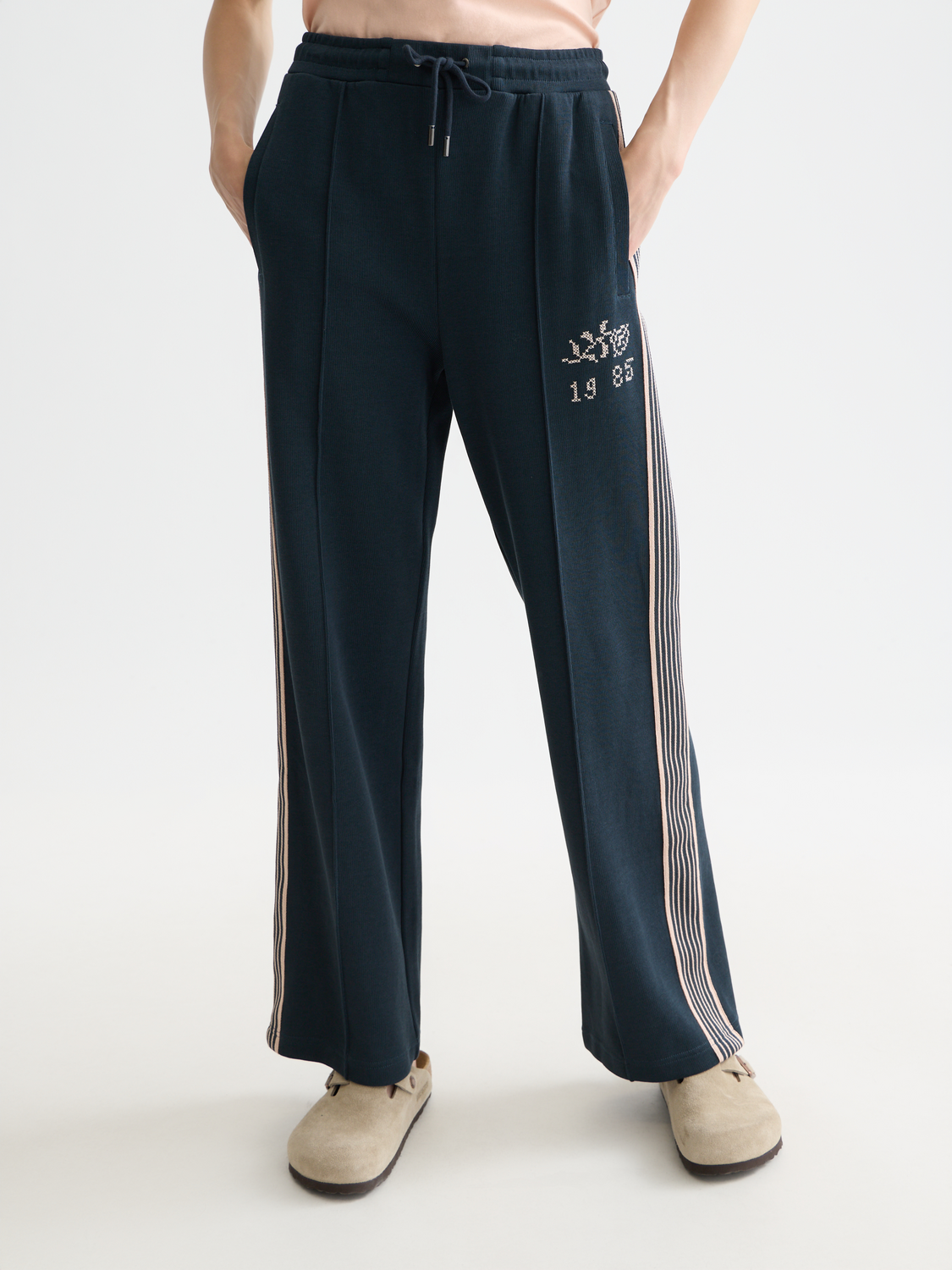 Interlock sweatpants