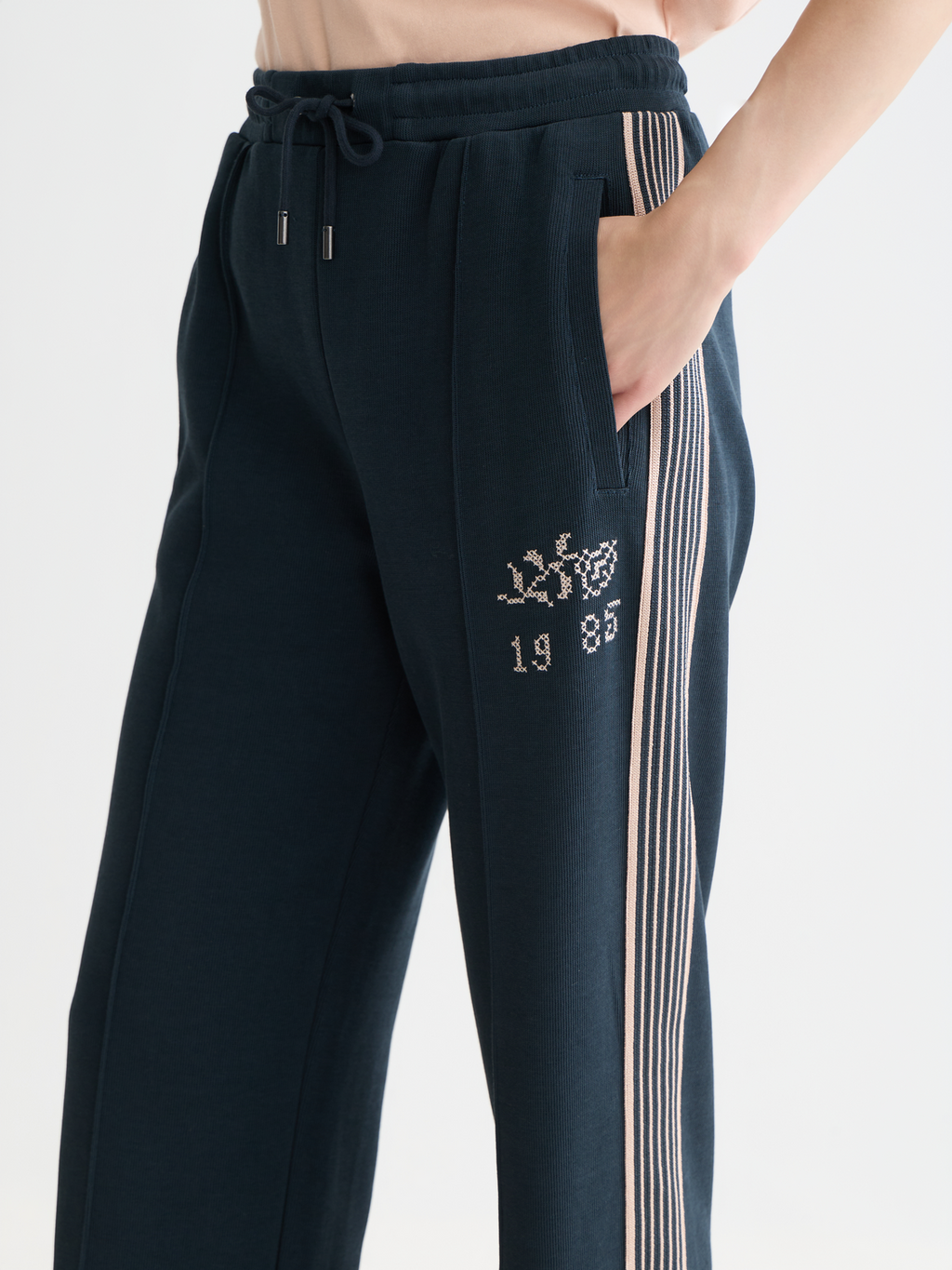 Interlock sweatpants